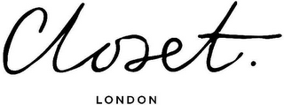 CLOSET LONDON logo