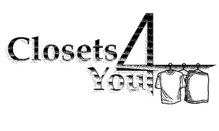 CLOSETS 4 YOU logo