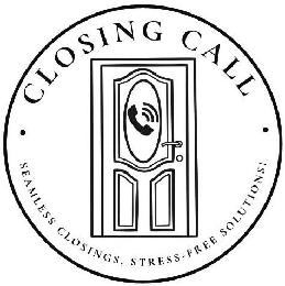 · CLOSING CALL · SEAMLESS CLOSINGS. STRESS-FREE SOLUTIONS! logo