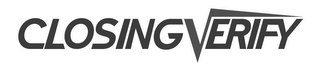 CLOSINGVERIFY logo