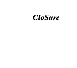 CLOSURE logo