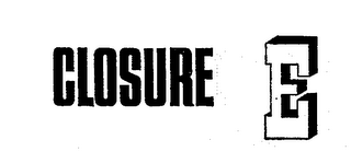 CLOSURE E logo