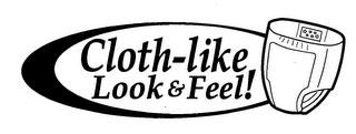 CLOTH-LIKE LOOK & FEEL! logo