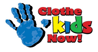 CLOTHE KIDS NOW! logo