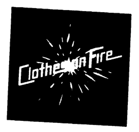 CLOTHES ON FIRE logo