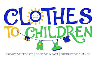 CLOTHES TO CHILDREN PROACTIVE EFFORTS | POSITIVE IMPACT | PRODUCTIVE CHANGE logo