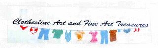 CLOTHESLINE ART AND FINE ART TREASURES logo