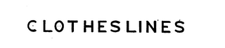CLOTHESLINES logo
