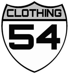 CLOTHING 54 logo