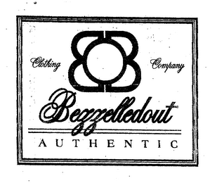 CLOTHING COMPANY BEZZELLEDOUT AUTHENTIC logo