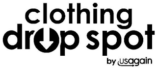 CLOTHING DROP SPOT BY USAGAIN logo