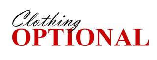 CLOTHING OPTIONAL logo