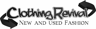 CLOTHING REVIVAL NEW AND USED FASHION logo