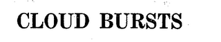 CLOUD-BURSTS logo