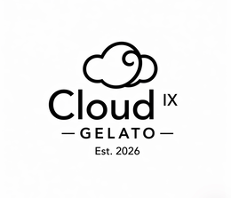 CLOUD IX - GELATO - EST. 2026 logo