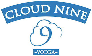 CLOUD NINE 9 VODKA logo