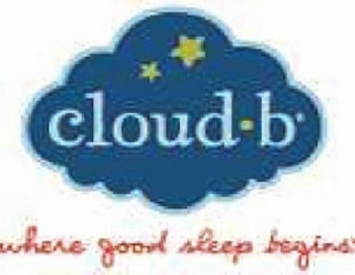 CLOUD·B WHERE GOOD SLEEP BEGINS logo