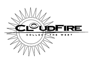 CLOUDFIRE COLLECT THE WEST logo