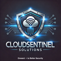 CLOUDSENTINEL SOLUTIONS ONWARD TO BETTER SECURITY logo