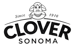 CLOVER SONOMA SINCE 1916 logo