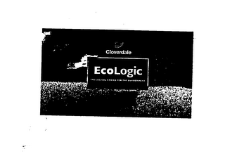 CLOVERDALE ECOLOGIC THE LOGICAL CHOICE FOR THE ENVIRONMENT logo