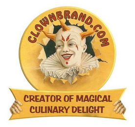 CLOWNBRAND.COM CREATOR OF MAGICAL CULINARY DELIGHT logo