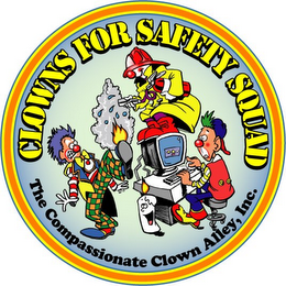 CLOWNS FOR SAFETY SQUAD THE COMPASSIONATE CLOWN ALLEY, INC. logo