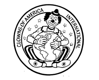CLOWNS OF AMERICA INTERNATIONAL logo