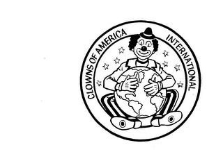 CLOWNS OF AMERICA INTERNATIONAL logo