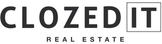 CLOZED IT REAL ESTATE logo