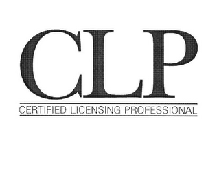 CLP CERTIFIED LICENSING PROFESSIONAL logo