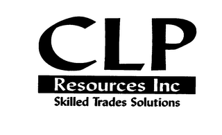 CLP RESOURCES INC SKILLED TRADES SOLUTIONS logo