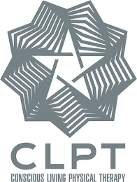 CLPT CONSCIOUS LIVING PHYSICAL THERAPY logo