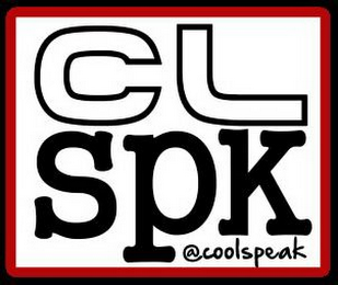 CLSPK @COOLSPEAK logo