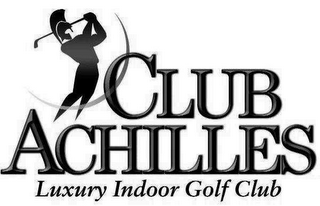CLUB ACHILLES LUXURY INDOOR GOLF CLUB logo