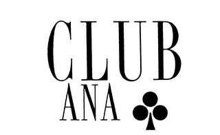 CLUB ANA logo