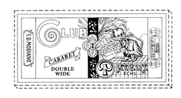 CLUB CABARET DOUBLE WIDE S.D. MODIANO PATENT ECHU logo