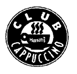 CLUB CAPPUCCINO HARRAH'S logo