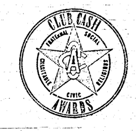 CLUB CASH AWARDS logo