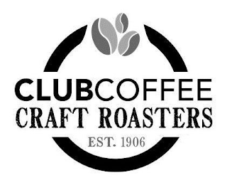 CLUB COFFEE CRAFT ROASTERS EST. 1906 logo
