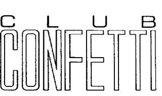 CLUB CONFETTI logo