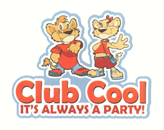 CLUB COOL IT'S ALWAYS A PARTY! logo