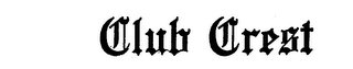 CLUB CREST logo