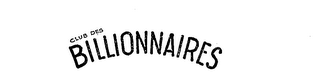 CLUB DES BILLIONNAIRES logo