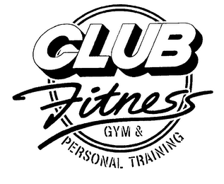 CLUB FITNESS GYM & PERSONAL TRAINING logo