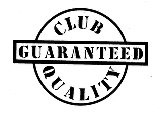 CLUB GUARANTEED QUALITY logo