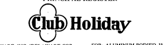CLUB HOLIDAY logo