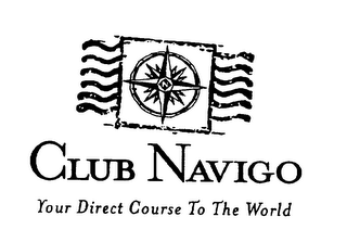 CLUB NAVIGO YOUR DIRECT COURSE TO THE WORLD logo