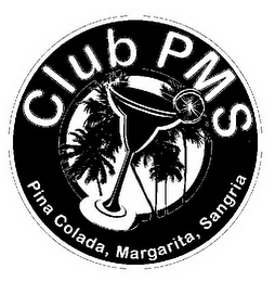 CLUB PMS PINA COLADA, MARGARITA, SANGRIA logo