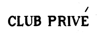 CLUB PRIVE logo